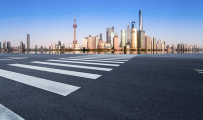 Urban Road, Highway and Construction Skyline..