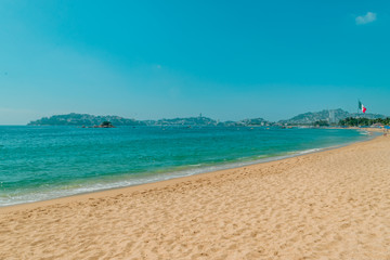 Acapulco's beach landscape