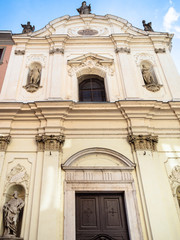 Fototapeta na wymiar facade of Chiesa della Madonna dello Spasimo