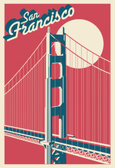 San Francisco-Postkarte