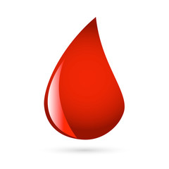 Obraz premium BLOOD DROP