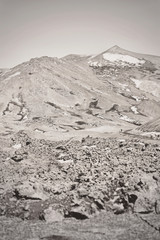 wspinaczka na wulkan Etna w środku zimy © Rafal