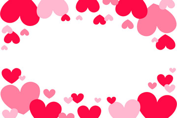 Obraz na płótnie Canvas background with heart for valentine's day 