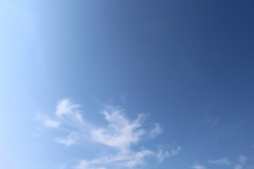 cielo e nuvole in Primavera