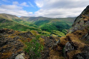 Blue skies over Seat Sandal