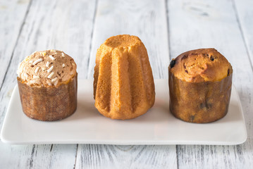 Italian Christmas cakes collection