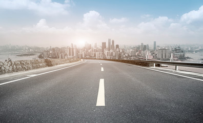 Urban Road, Highway and Construction Skyline