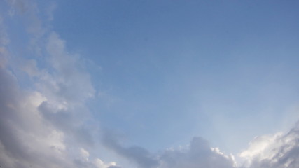 Obraz premium blue sky with clouds