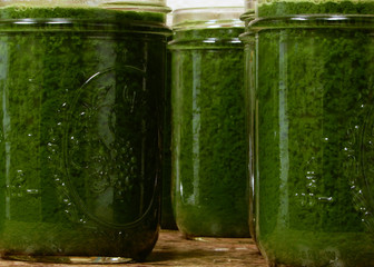 Fresh made veggie juice