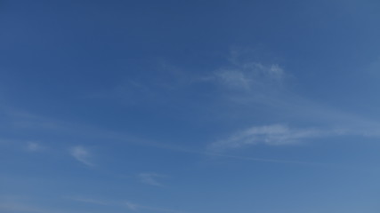 blue sky with clouds