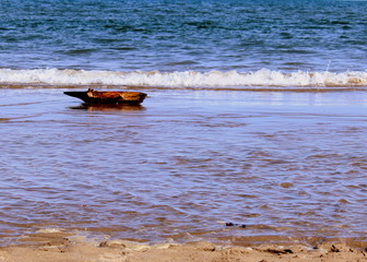 boat on the beach