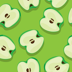 fruit pattern background graphic apple