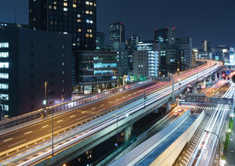 Fototapeta na wymiar Tokyo Metropolitan Expressway
