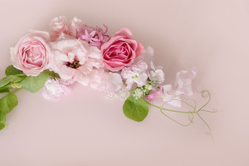 ピンクの花の背景