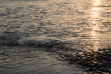 感情的になる夕焼け