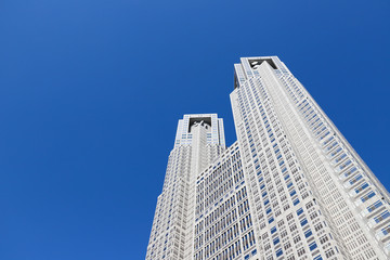 新宿の都庁、高層ビル