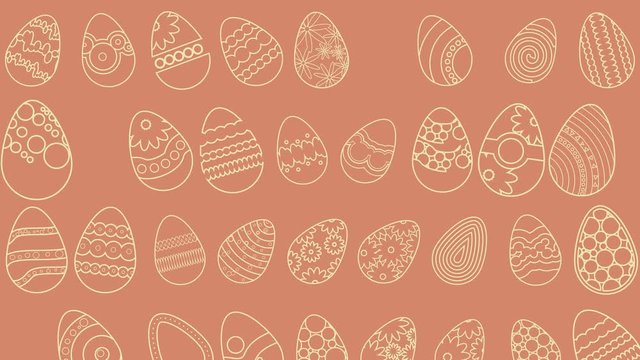 background on Easter holiday theme dynamic
