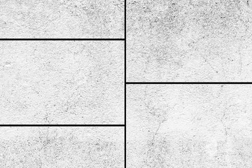 White stone tile floor background and texture