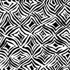 Brush grunge pattern. White and black vector.