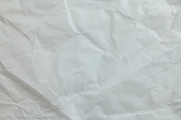 Crumpled paper background.