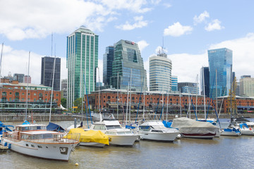 Modern buildings from Puerto Madero, Buenos Aires, Argentina