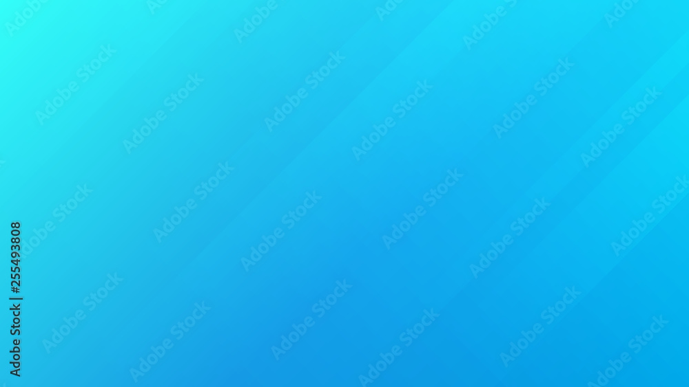 Wall mural glow gradient abstract polygon pattern on blue background.