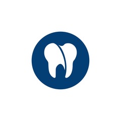 Obraz premium dental logo, dental care vector logo design