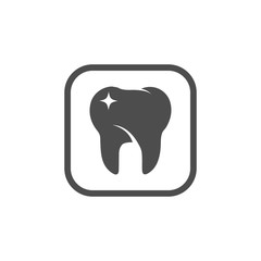 dental logo, dental care vector logo design