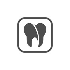 dental logo, dental care vector logo design