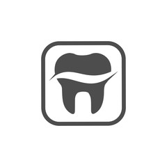 dental logo, dental care vector logo design