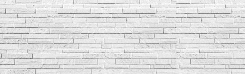 Panorama of White modern wall background