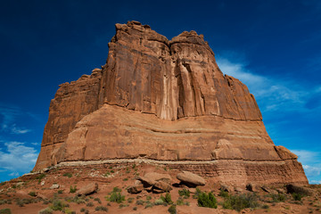 Rock in the desert