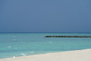 View of the seascape at Lakawon, Philippines