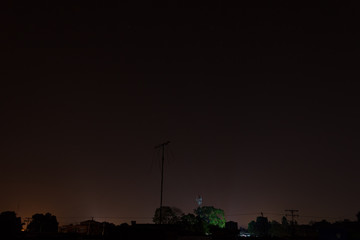 city in the dark without electricity in venezuela blackout