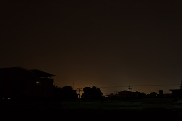 city in the dark without electricity in venezuela blackout