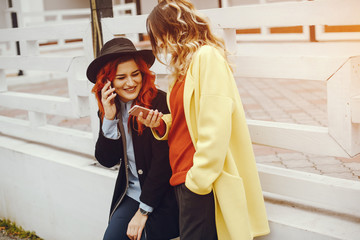 Fototapeta premium fashion girls