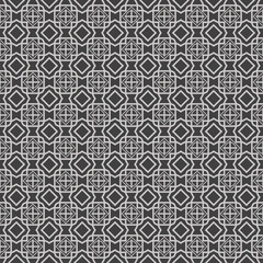 Beautiful Seamless Lace Geometric Ornament Vector Illustration. Abstract. grey color