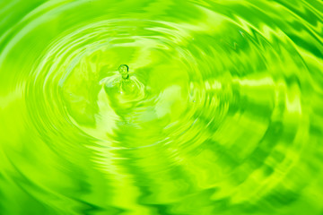 Drops of water on a colorful background.