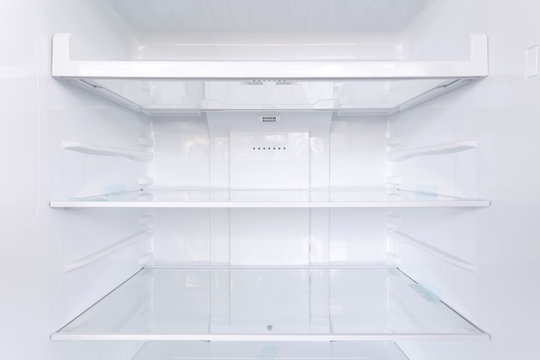 Shelves in the refrigerator