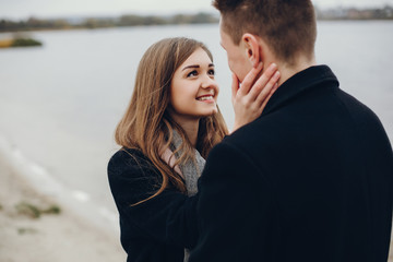 Fototapeta premium couple in love