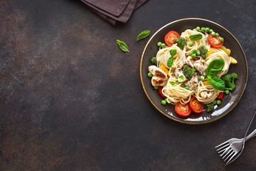 Chicken and Vegetables Pasta