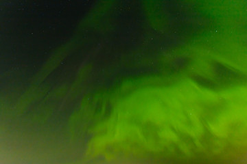 Northern lights in the sky, aurora.