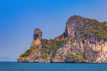 Chicken Island or Koh Kai in the local name Krabi, Thailand
