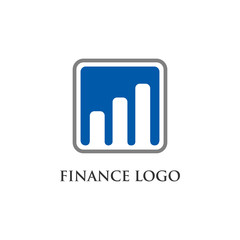 accounting, finance, logo design vector