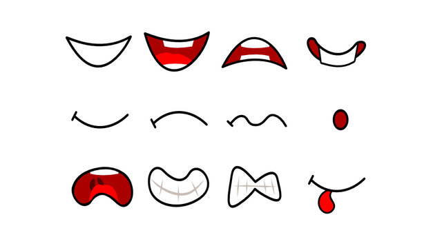 Mouth emotions for animation