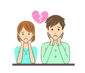 若い夫婦　別れ