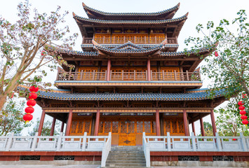 Obraz premium Wenchang Pavilion of Confucius Cultural City, Suixi County