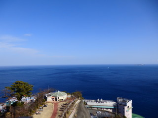 Fototapeta na wymiar 熱海城からの眺望