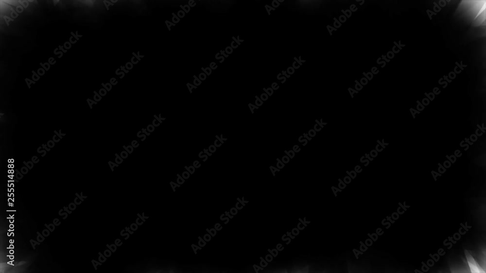 Poster set of five different ink style matte transitions, rays form. you can use them as luma matte, transi