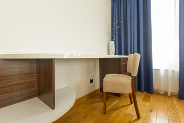 Interior of a modern hotel apartment